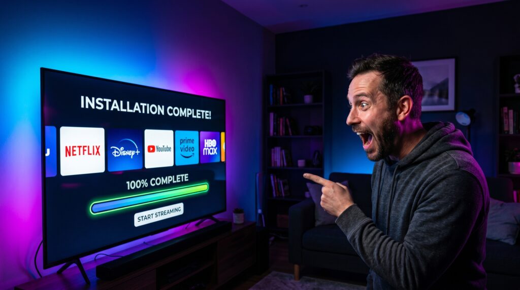 apollo group tv install