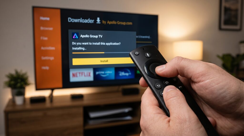 apollo group tv app