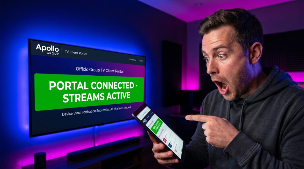 apollo group tv portal