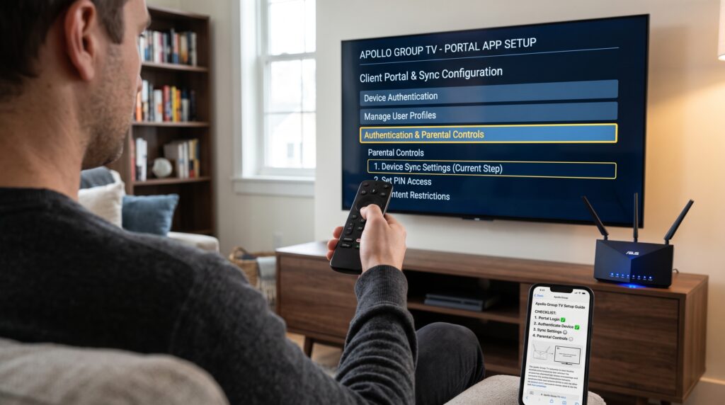 apollo group tv portal