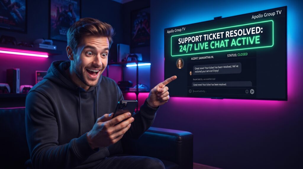apollo group tv customer service