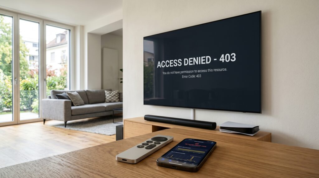 apollo group tv status code 403