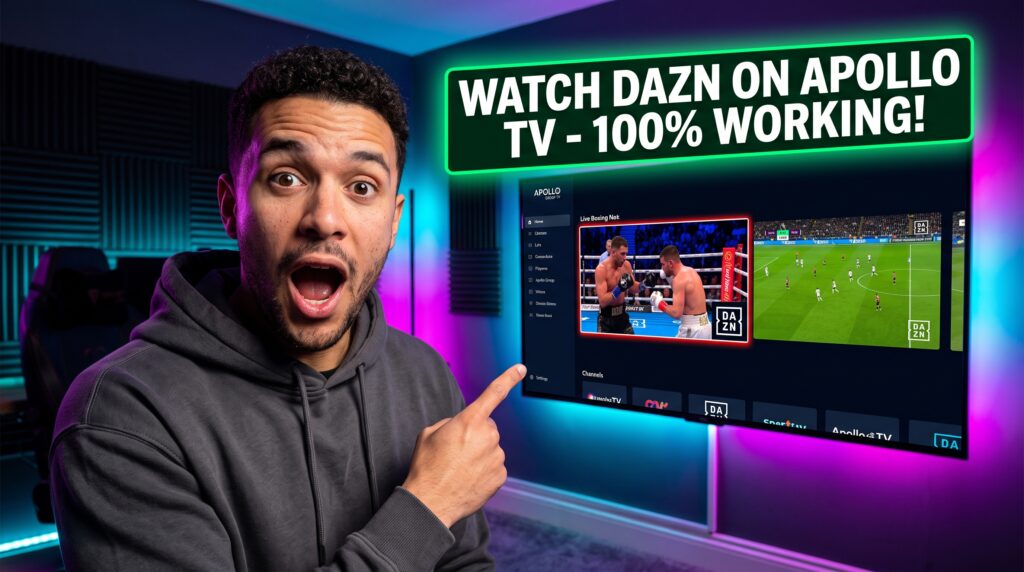 DAZN on Apollo Group TV