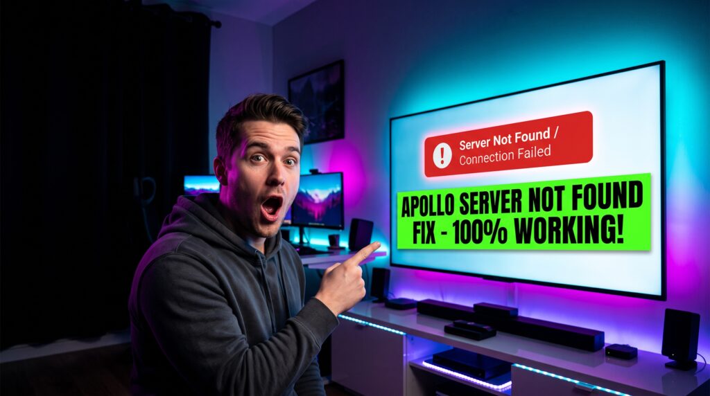 apollo group tv server not found