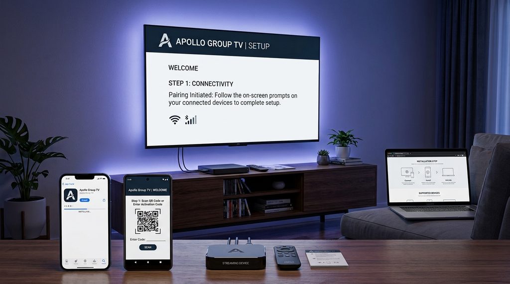 Install Apollo Group TV